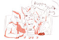 happy birthday, hedgehog