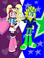Stephan-X & Susan the Hedgehog by GarPhaN