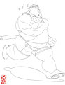 Jogging Cat