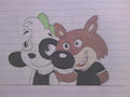 Best Friend Moment: Mini Wolf And Doki