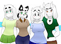 Toriel's Children From Different Fathers
