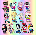 Pride Chibis part.3
