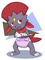 Bashfully Padded Weavile by RandyTheRiolu