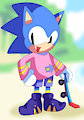 Totally rad Sonic by s4lt0r11