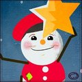 Snowmen Christmas Tree by Harumi
