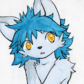 blue by log