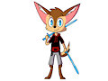 Fluffy the Fennec Fox