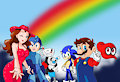 Mario Odyssey Jump Up Super Star by AngelDeLaVerdad