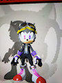 shade the wolf (sonic forces) by eclipsewolf