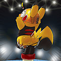 Pikachu Libre's Flying Press