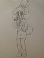 Anthro Isabelle Dakimakura Side A