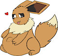 [INK, by mewzy148] Eevee noms