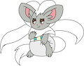 [INK, by mewzy148] An Adorable Diapered Cinccino