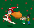 Bubbles ruins Christmas by ShrewGirl
