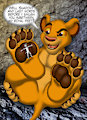 Simba's Royal Paw Sandwich by Zenobius