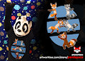 Fusion (Fox + Raccoon = Red Panda) T-shirt
