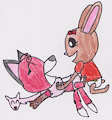 Amy Tickling Kitsune II