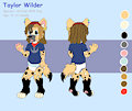 TJ Wilder Ref Sheet by TJFoxworth