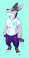 Looking good, eh? (Animal Crossing-like style) by kusuguttai