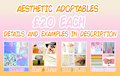 [CLOSED] [AESTHETIC ADOPTABLES - Batch 4] NSFW or SFW