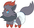 [INK, by mewzy148] Zorua Diapee