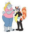 Victoria and Sam by Toddlercaiden