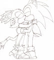 Sonic kissing Blaze by ZarkenchiSonku