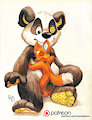 The panda plushie
