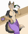 Aki in the morning by Mander