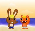 At the beach 