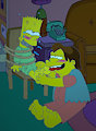 Bart and Nelson: Sleepover