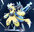 Zeraora and Lucario!