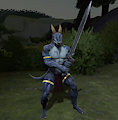 Lizard warrior.
