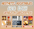 [CLOSED!] [AESTHETIC ADOPTABLES - Batch 5] NSFW or SFW