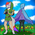 Shaded commission by Vallamon