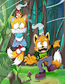 Ghost Hunting Files - Wedgies in the Forest! (Commission) by EmperorCharm
