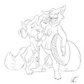 More fox dad and mom