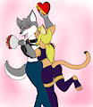 Date with a Kitty by Damienfox