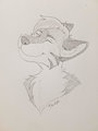 Taiga Wink Sketch by RodkSlakkco