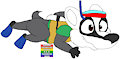 Request: Kody-The-Fox - Kody The Badger