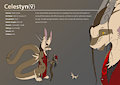 Commission - Celestyn Character Sheet