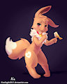Eevee the Kitty [Commission] by FireEagle2015