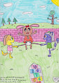 Amy Jump Roping with friends
