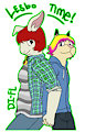 Butch Gay and Comfy Gay by difl
