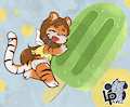 Popsicle for the Kitty