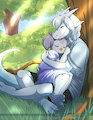 A Good Cuddle on a Warm Day