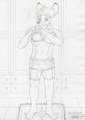 Bambi dressing up #2