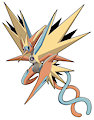 Zapdos x Deoxys Fusion by vanessasonica