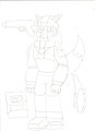 Tremel the Mercenary Hedgewolf by Wildrider
