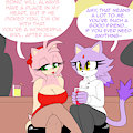 Amy and Blaze's night out by Viktor2